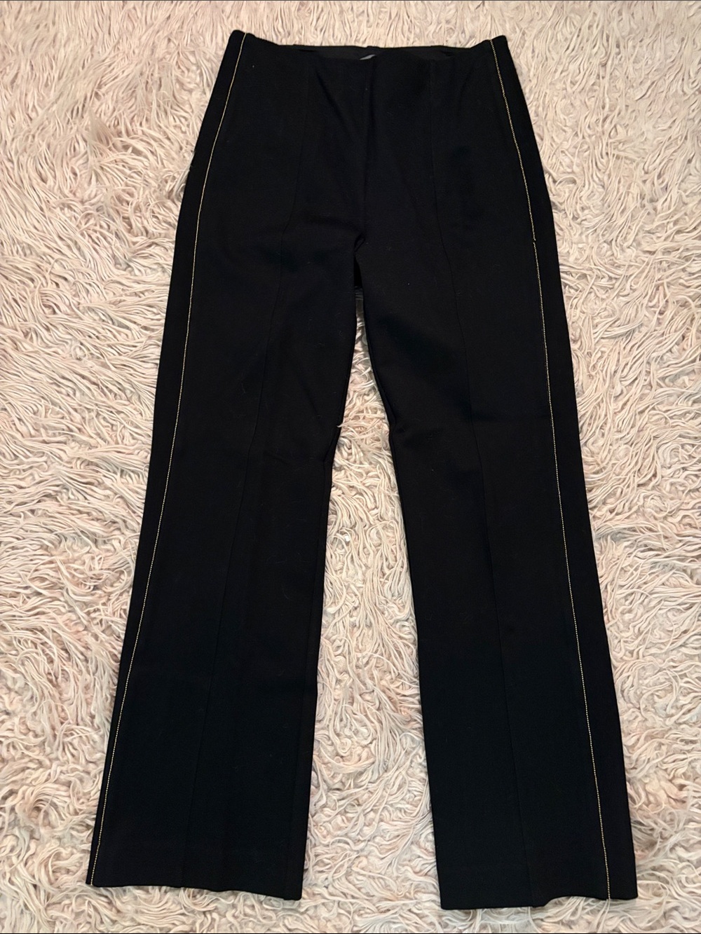 Lysse Pull-On Knit Racing Stripes Pointe Pants